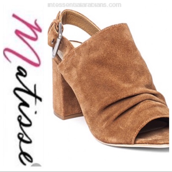Matisse Shoes - 💕SALE💕Matisse Taupe Suede Kellen Slingback Pumps